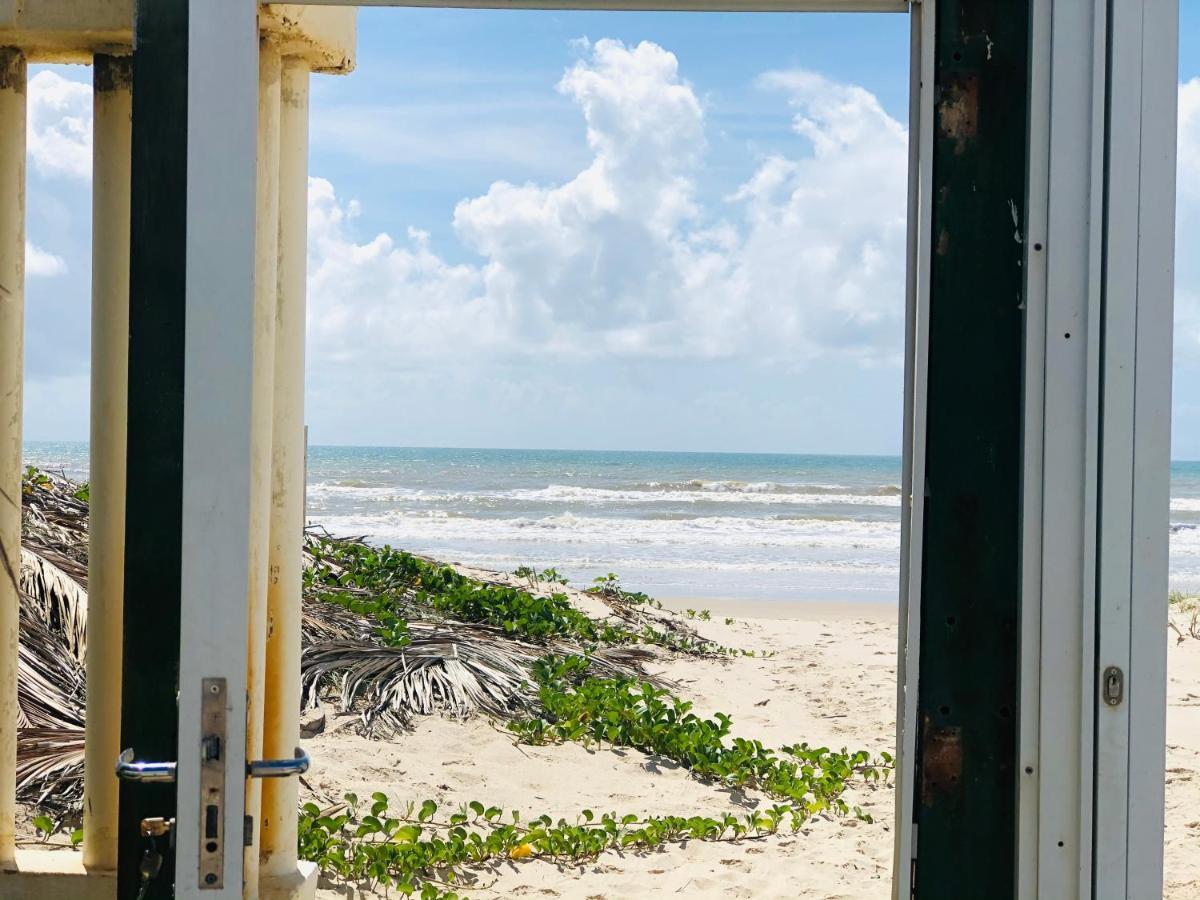 Villa Casa De Praia Abais Estância Exterior foto